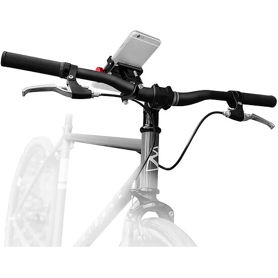 Bild 2 - Aluminium Smartphone-Fahrradhalterung fixiert f�r 3,5�7 Zoll Smartphones
