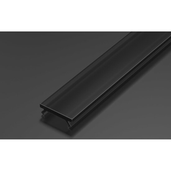 Bild 2 - Kunststoffabdeckung Blende Abdeckung f�r LED Profil einclipsbar 202cm