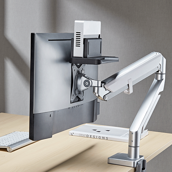 Bild 6 - Multifunktionale Halterung, 0,5�7 cm breite, bis 3 kg, Mini-PCs, Schwarz