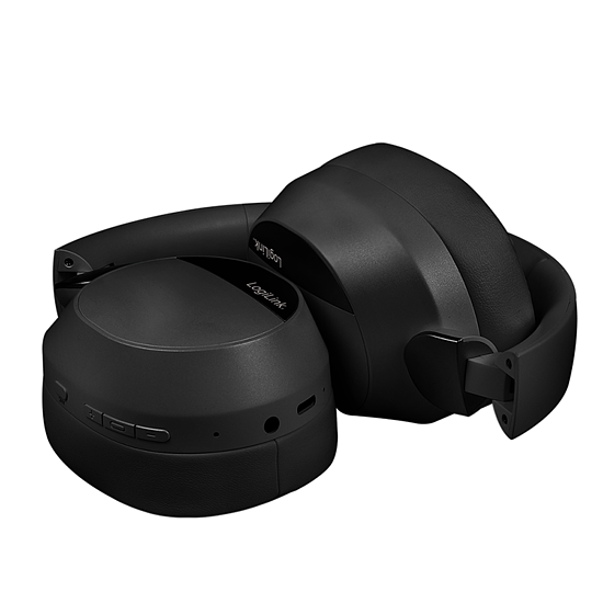 Bild 4 - BT 6.0 Sound Wave-Headset, ANC, 3,5 mm AUX, 15 Stunden Akkulaufzeit, Schwarz