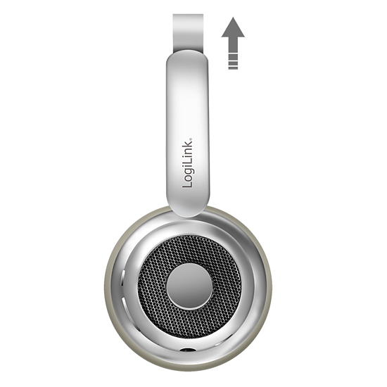 Bild 3 - BT 6.0 AuraSolo-Headset, 20 Std.-Akku, ANC, 40 mm, Multi-Steuerung, Silber