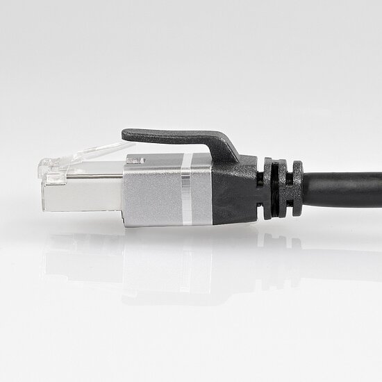 Bild 4 - Ethernet-Kabel Cat 6 F/UTP USB C auf RJ45