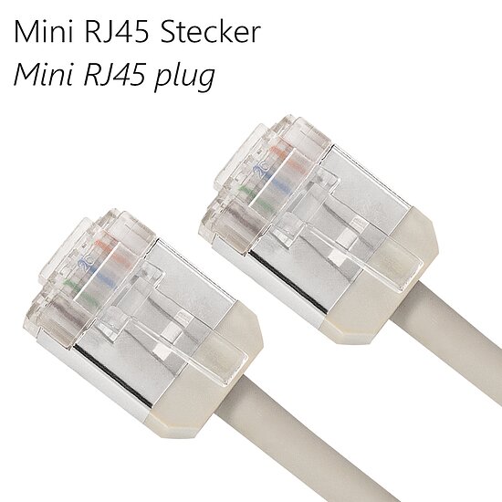 Bild 4 - CAT 8.1 Patchkabel grau 32AWG/7 U/FTP/ d�nn & flexibel