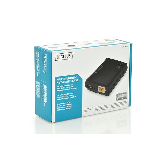 Bild 3 - DIGITUS 1-Port USB 2.0 Multifunction Network Server
