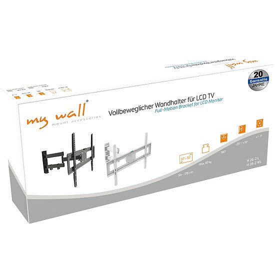Bild 3 - Vollbeweglicher TV-Wandhalter 37