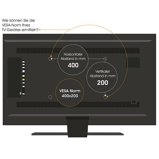 Bild 5 - Vollbeweglicher TV-Wandhalter 37