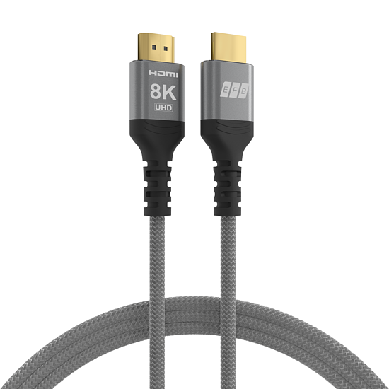 Bild 2 - HDMI Kabel Ultra High-Speed 8K60Hz 48 Gbit/s space grau