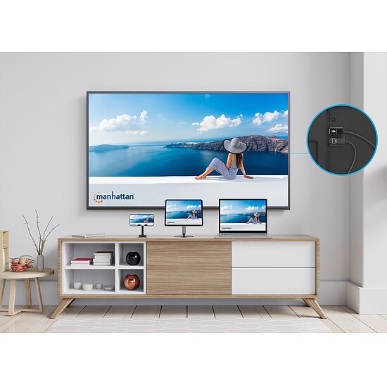 Bild 5 - 1080p Wireless HDMI-Display-Prsentationsset mit USB-C-Sendemodul