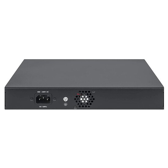 Bild 4 - 8-Port Gigabit Ethernet PoE+ Switch IEEE 802.3at/af Power-over-Ethernet (PoE+/PoE)-konform 140 W Endspan Desktop 19