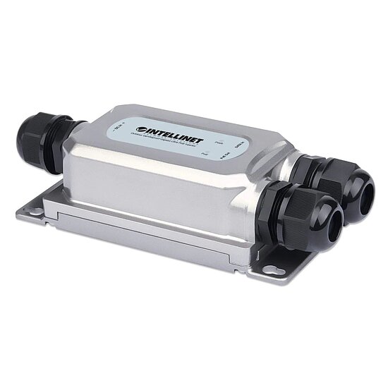 Bild 2 - Outdoor Gigabit Ultra PoE-Injektor mit Vandalismusschutz, Ein 60 Watt-Port, IEEE 802.3bt (PoE++ / 4PPoE), IP67 wasserdicht, IK10 vandalismusgesch�tzt, Metallgeh�use