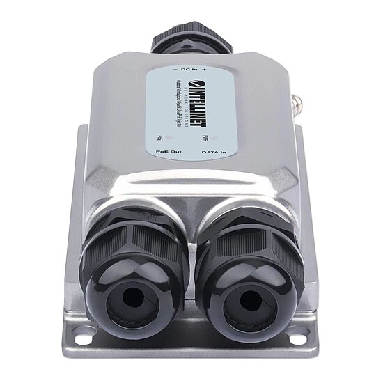 Bild 5 - Outdoor Gigabit Ultra PoE-Injektor mit Vandalismusschutz, Ein 60 Watt-Port, IEEE 802.3bt (PoE++ / 4PPoE), IP67 wasserdicht, IK10 vandalismusgesch�tzt, Metallgeh�use