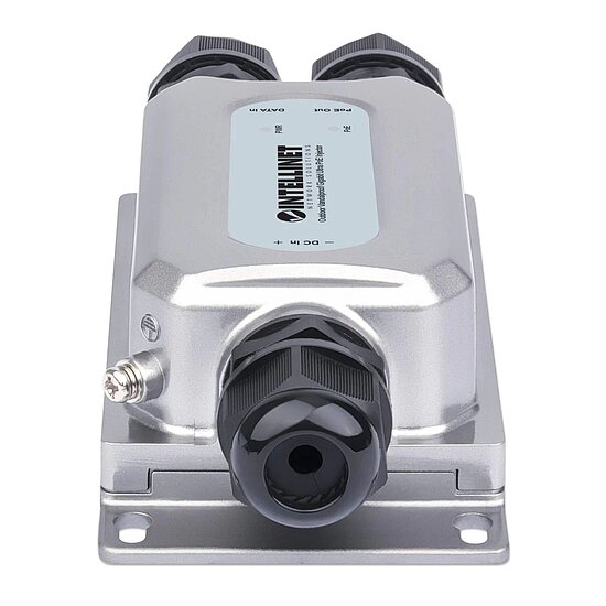 Bild 6 - Outdoor Gigabit Ultra PoE-Injektor mit Vandalismusschutz, Ein 60 Watt-Port, IEEE 802.3bt (PoE++ / 4PPoE), IP67 wasserdicht, IK10 vandalismusgesch�tzt, Metallgeh�use