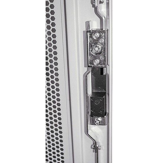 Bild 6 - Kab24� Netzwerkschrank / Serverschrank 19 Zoll 36 HE grau montiert H:172,8 x B:60 x T:100cm