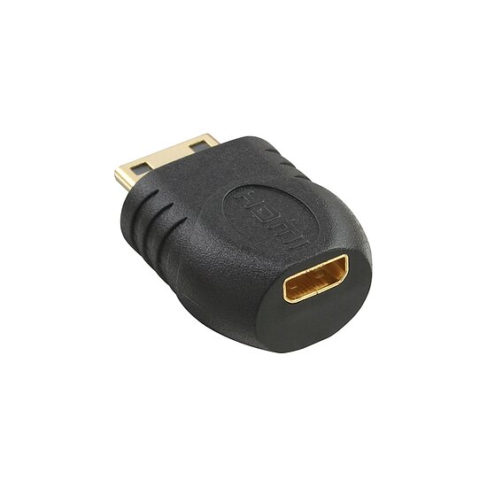 Bild 2 - InLine HDMI Adapter, Mini HDMI C Stecker auf Micro HDMI D Buchse