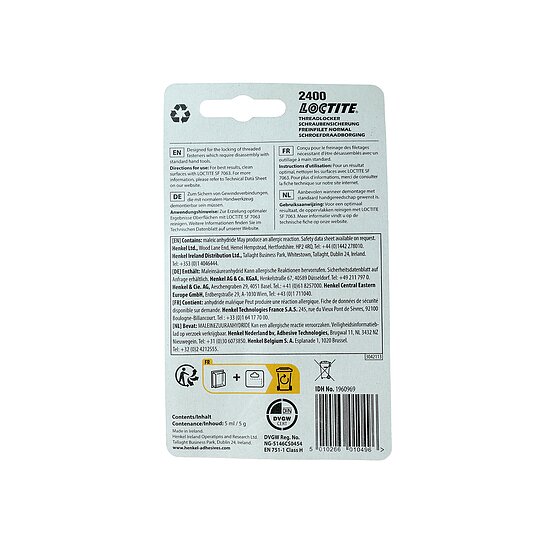 Bild 3 - Loctite 2400 5g Gewindesicherung