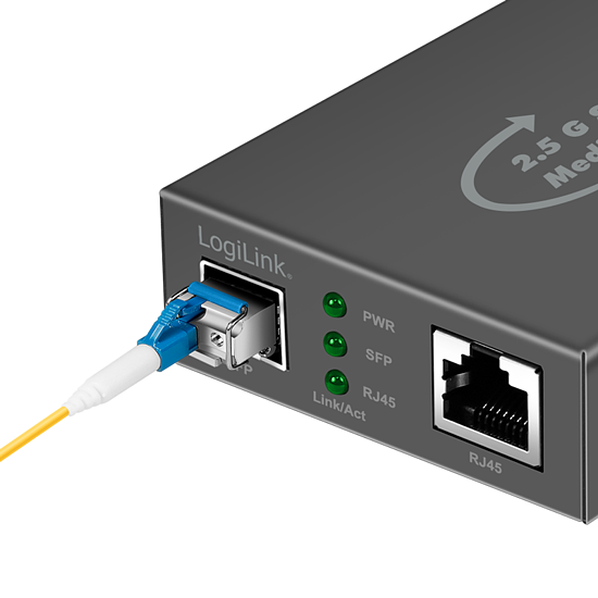 Bild 4 - 2.5 Gigabit Medienkonverter RJ45 to SFP