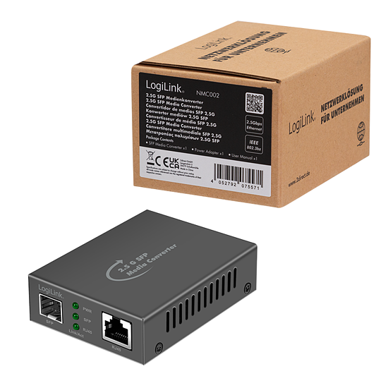 Bild 9 - 2.5 Gigabit Medienkonverter RJ45 to SFP
