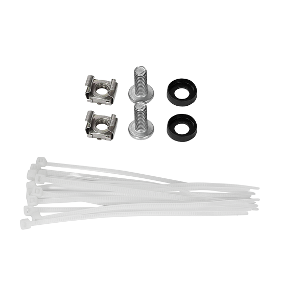 Bild 7 - LogiLink Professional NP0066 geschirmtes Cat 6A Patch-/Verteilerfeld mit 12-Ports 10 Zoll 0, 5 HE Schwarz