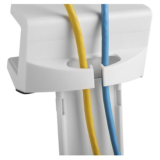 Bild 6 - Klemmhalter f�r Steckdosenleisten / Klemmbereich: 10 - 50 mm / wei�