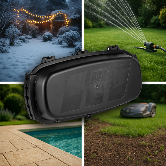 Bild 8 - Sicherheits Schutzbox Kabelschutzbox schwarz IP54