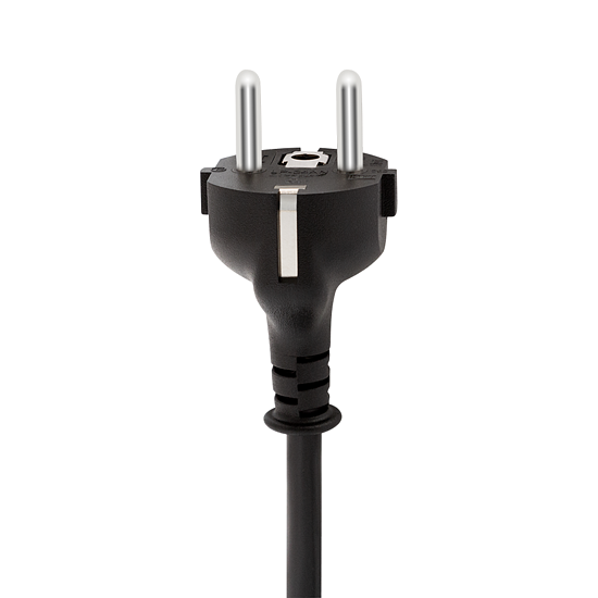 Bild 4 - Power Cord, CEE 7/7 - C13, schwarz, Dell, 1,8 m