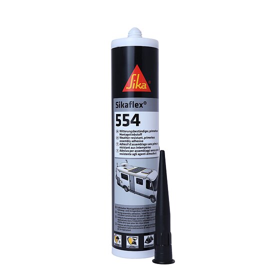 Bild 1 - Sikaflex 554 Schwarz 300ml