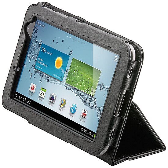 Bild 3 - Klappetui fr Samsung Galaxy Tab 3 8,0 Tischstnderfunktion in Lederoptik