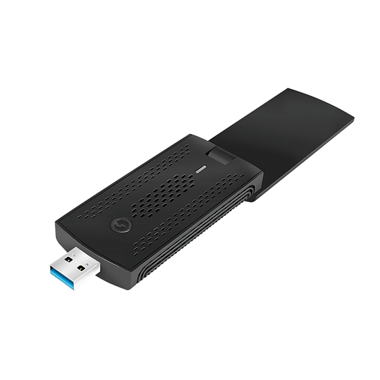 Bild 4 - Wireless LAN Adapter, 802.11ac, USB 3.0, USB-Halterung, 1900 Mbit/s