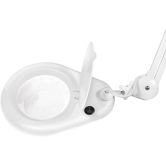 Bild 8 - Lupenleuchte mit Klemmhalterung, 5 Dioptrien