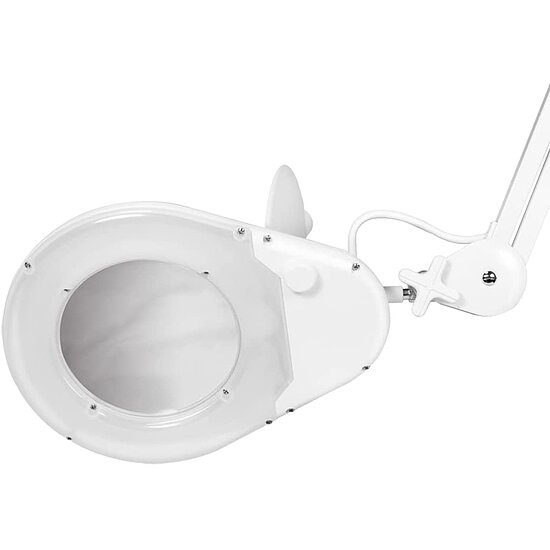 Bild 9 - Lupenleuchte mit Klemmhalterung, 5 Dioptrien