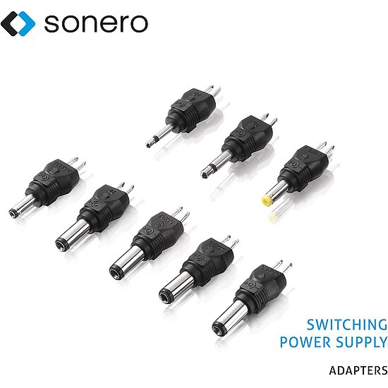 Bild 4 - Universal Netzteil einstellbare Spannung 3V-12V mit 8 Adaptern max. 300mA