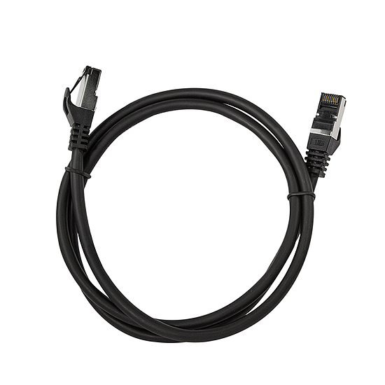 Bild 4 - CAT8.1 Patchkabel schwarz PIMF halogenfrei max. 40 GBit/s