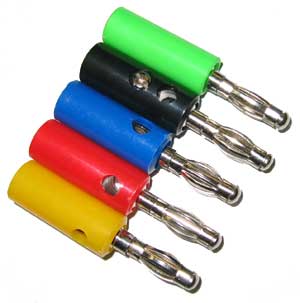 Bananenstecker 4mm (Audio Video) - kab24.de