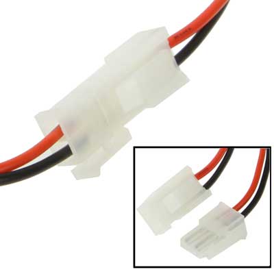 Adapterkabel 2-Pin JST Stecker / 2-pol. JST Kupplung Kabel je ca