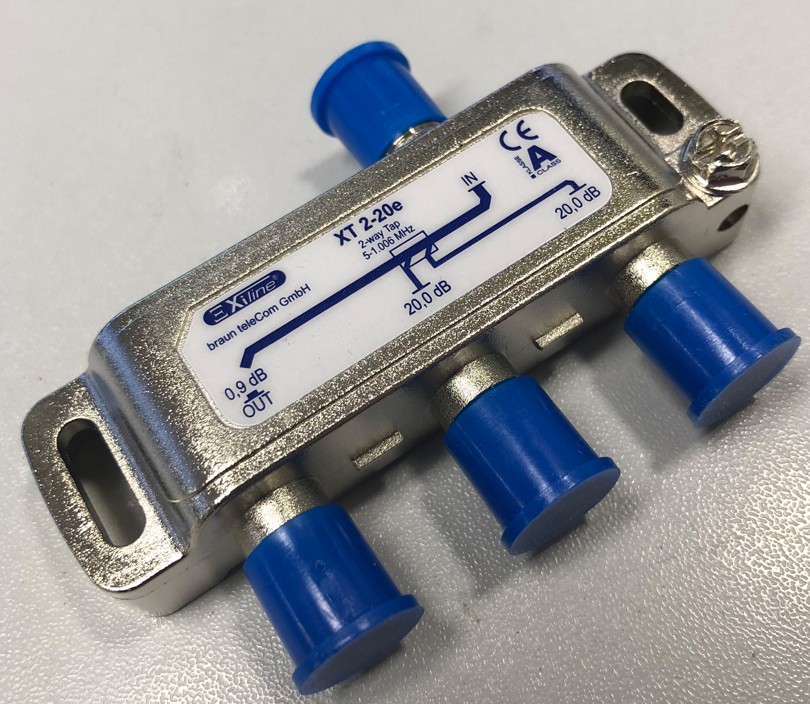 HQ BK (Kabelfernsehen) Verteiler / TAP 2-fach Klasse A nach EN50083-2 ...