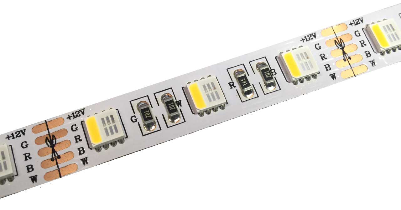 Rgbw led streifen 5m ip68