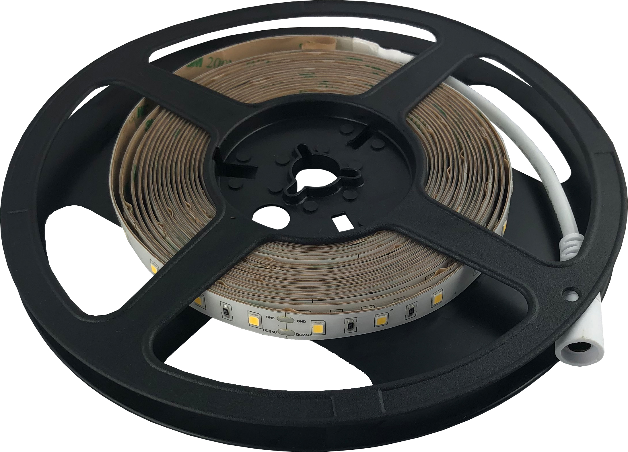24V LED Stripe Streifen 10mm breit 5m lang IP65 neutralweiss 300 LED's ...
