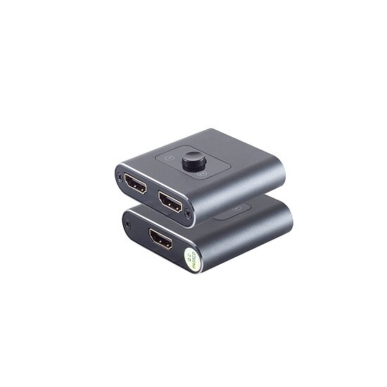 Bild 1 - HDMI Switch 2x1 bidirectional Metallgehuse 4K2K