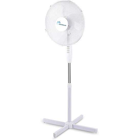 Bild 1 - Standventilator, 40cm-�, 42W, 3 Geschwindigkeiten, wei�