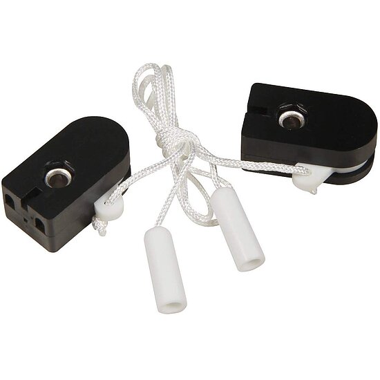 Bild 1 - Einbau Zugschalter Lampenschalter 2er Pack 1-polig 250V / 2A