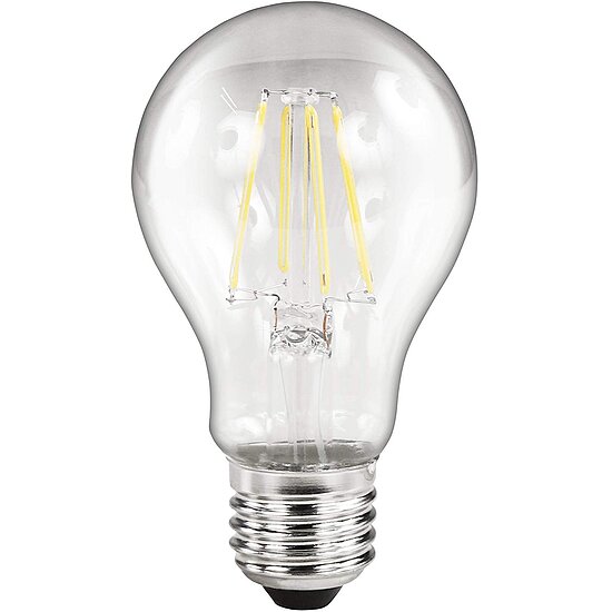 Bild 1 - LED Lampe E27 Tropfenlampe Filament warmweiss 2700 K 4 W 470 Lumen klar