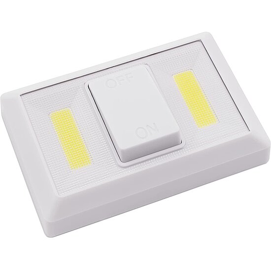 Bild 1 - LED-Klebeleuchte mit Klebefolie und Magnet 112x74x24mm 240 Lumen