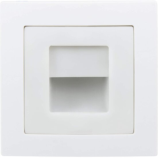 Bild 1 - LED-Einbauleuchte fr Schalterserie Flair 80x80mm 3000K warmwei 86lm