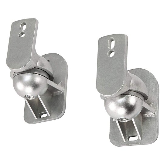 Bild 1 - Wandhalterung fr Lautsprecher (2 Stck) silber