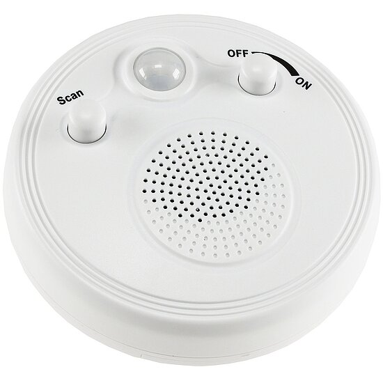 Bild 1 - Radio mit Bewegungsmelder, FM-Radio Batterie 3x AA, 3m Reichweite