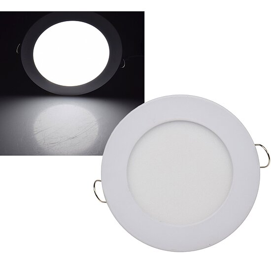 Bild 1 - LED-Panel rund 6W 12cm 510 lm 4000K neutralwei
