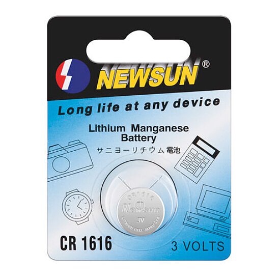 Bild 1 - Knopzelle NewSun CR1616 3V Lithium