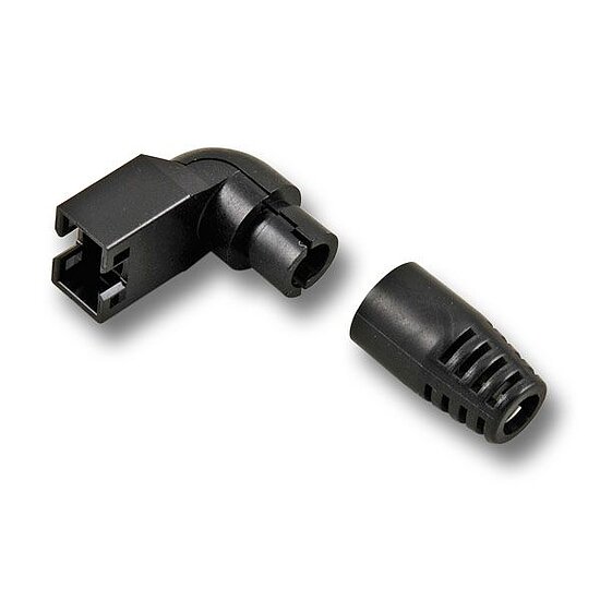 Bild 1 - Knickschutztlle fr Hirose TM11 Stecker 90 grad oben oder unten gewinkelt