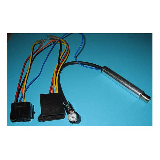 Bild 1 - Adapter VW auf ISO mit Phantomeinspeisung