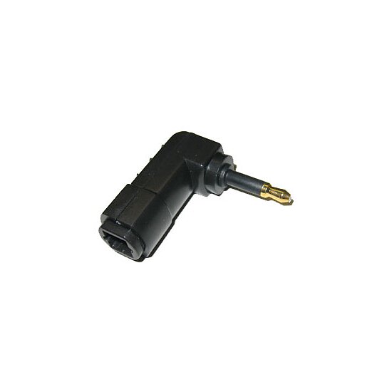 Bild 1 - Tolink-Winkeladapter Toslink-Buchse auf 3,5mm Optistecker.